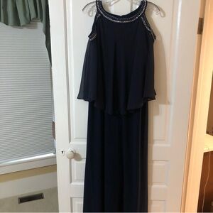 Jessica London Navy Maxi Dress